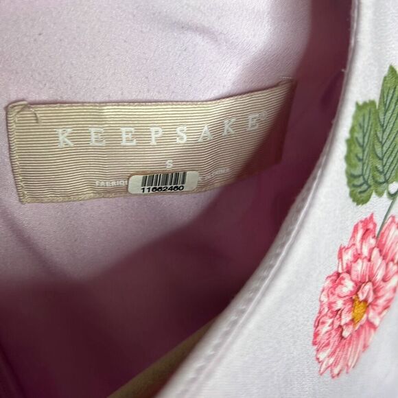 Keepsake The Label Keepsake Pretty One Mini Dress In Lilac Floral Small - Picture 6 of 8